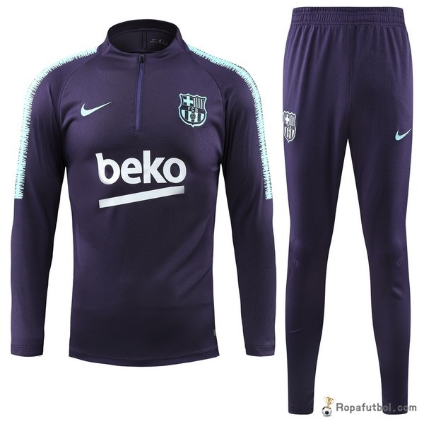 Chandal Barcelona 2018/19 Azul Purpura